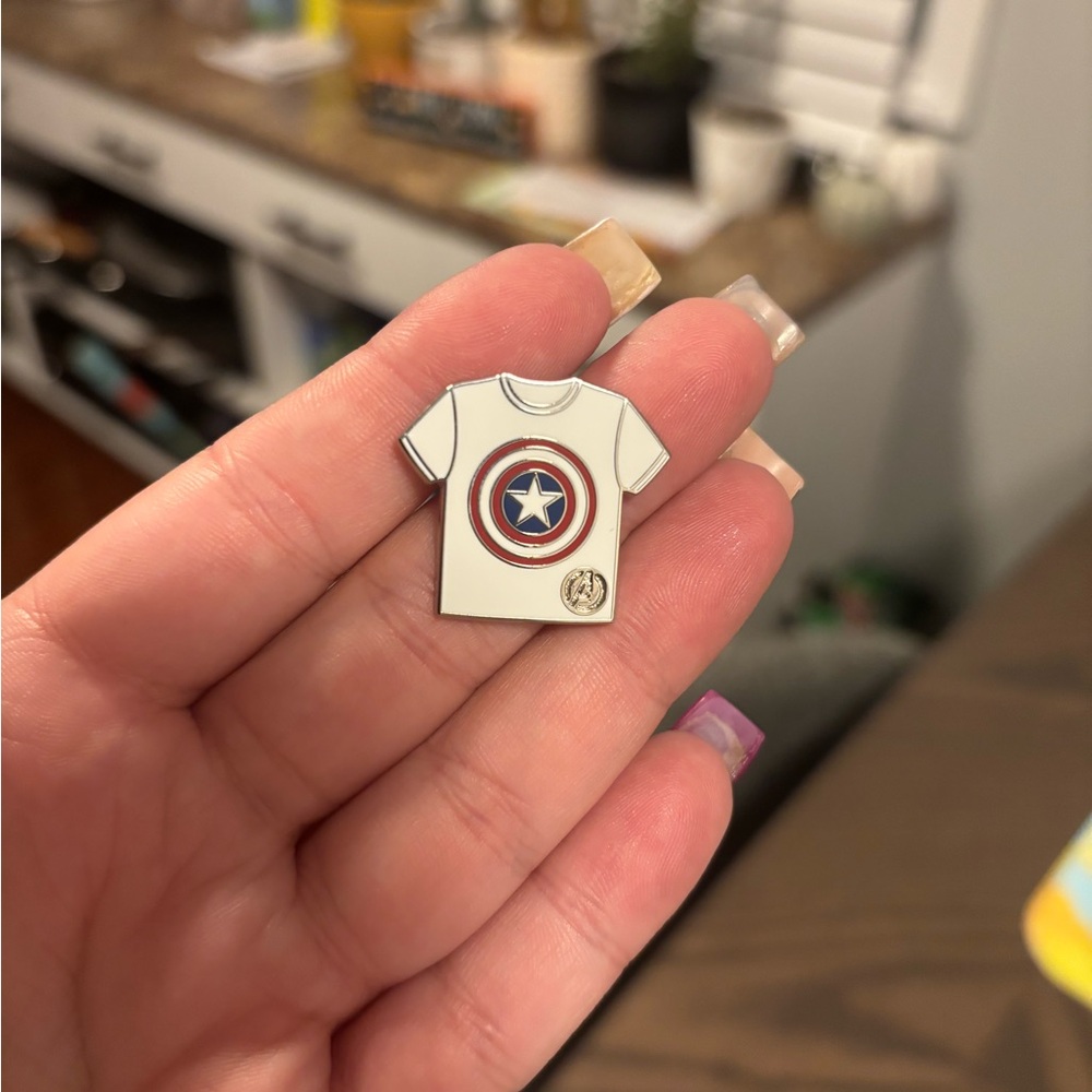 Disneyland Hidden Mickey 2024- Captain America Shield
